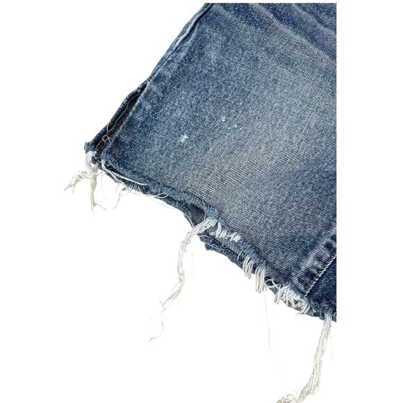 Moussy Vintage Distressed Denim Shorts Size 27 ? Made in Japan - Picture 5 of 7